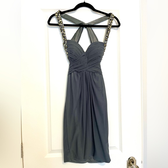 Sexy open back sequined party dress - size 00 - Picture 1 of 5